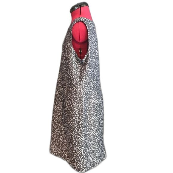 Jones Studio Separates Dress Plus Women Size 16 Grey Scroll Pattern Sleeveless - Picture 3 of 9